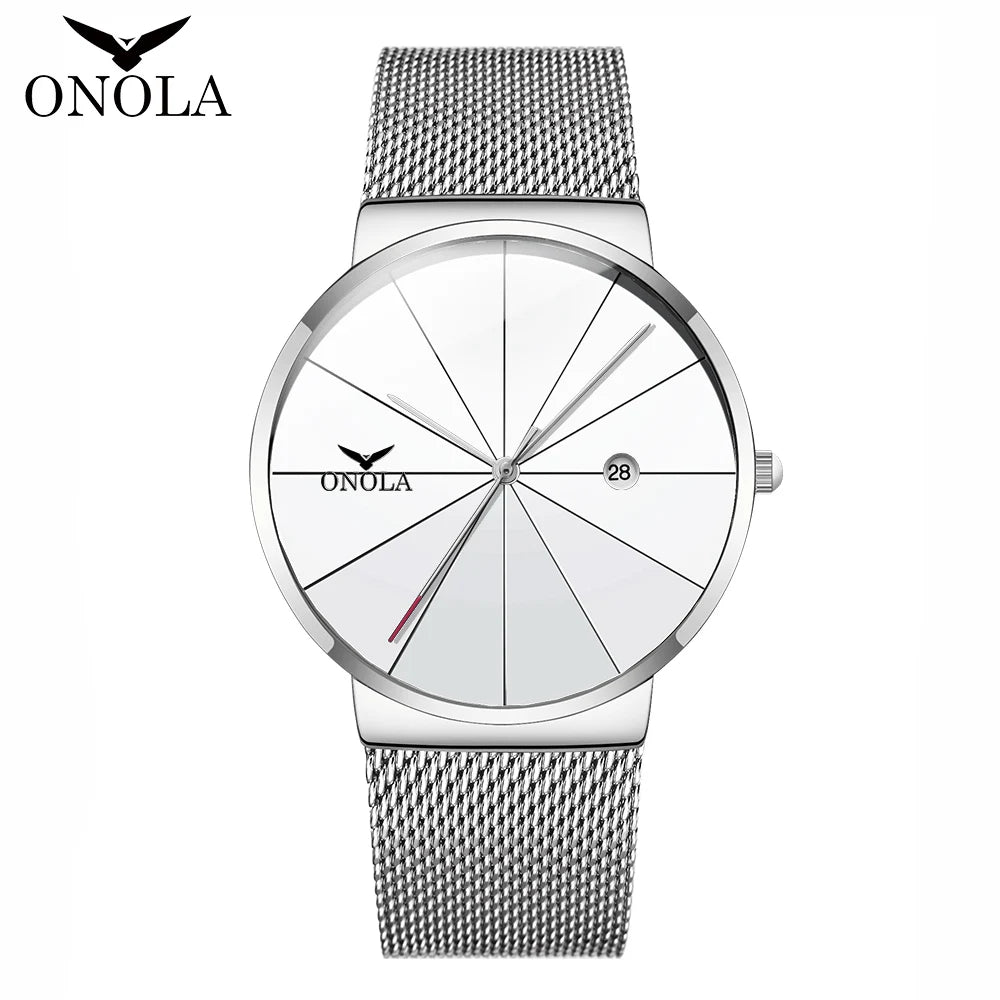 ONOLA Brand 3804 Watch for Men 2024 Luxury Quartz Watches for Men Lux Waches Max
