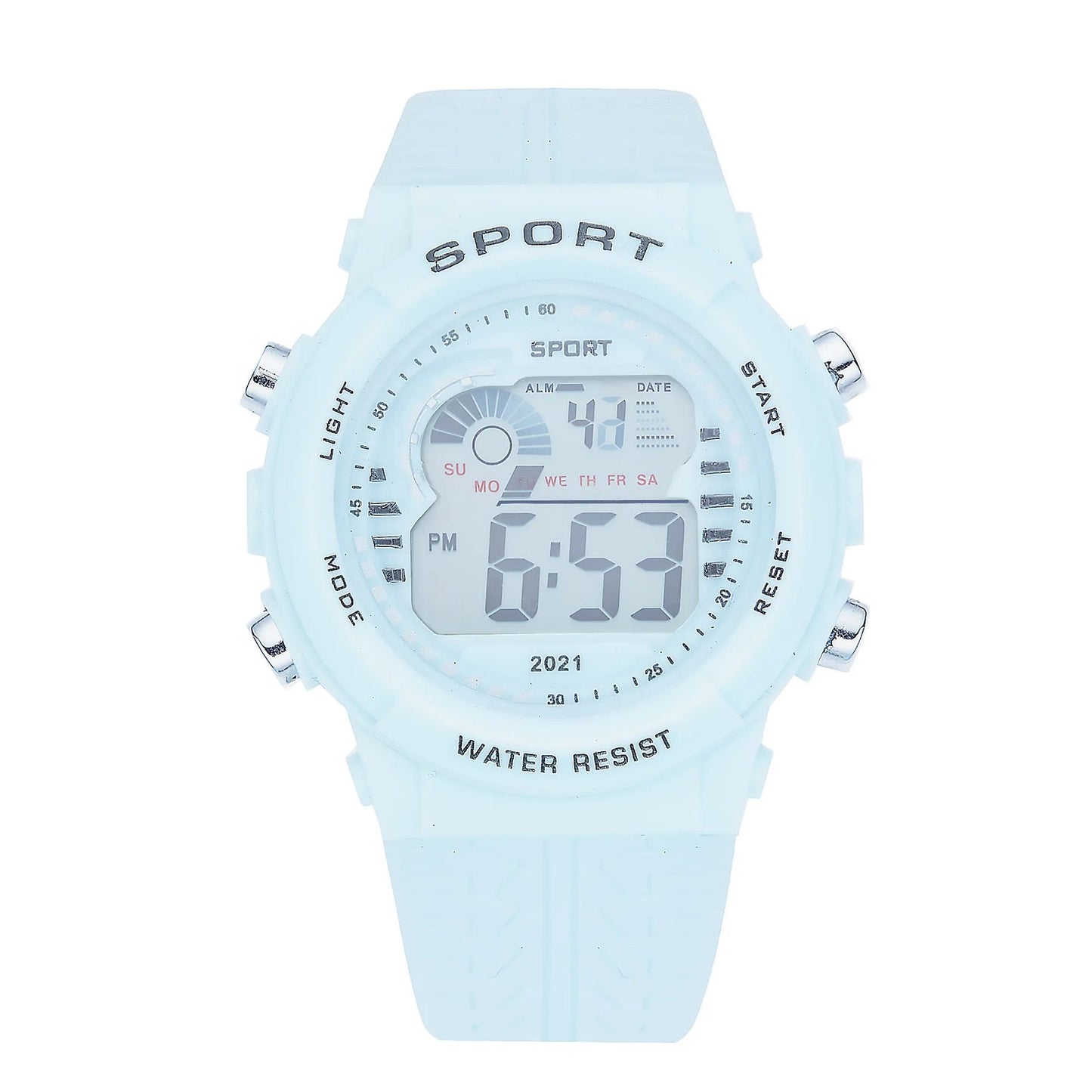 Watches Waterproof Matcha Green Student Led Watches Lux Waches Max