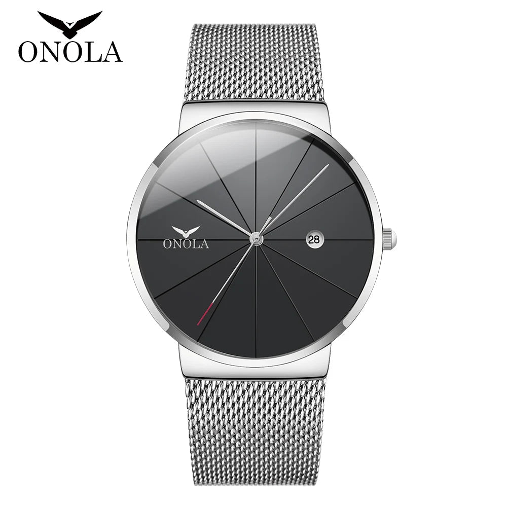 ONOLA Brand 3804 Watch for Men 2024 Luxury Quartz Watches for Men Lux Waches Max