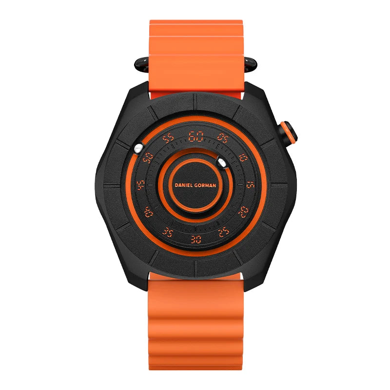 Original Planet Series New Design Magnetic Analog Iron Ball Watch Hands Luminous Luxury Watches Men Quartz Watches Lux Waches Max