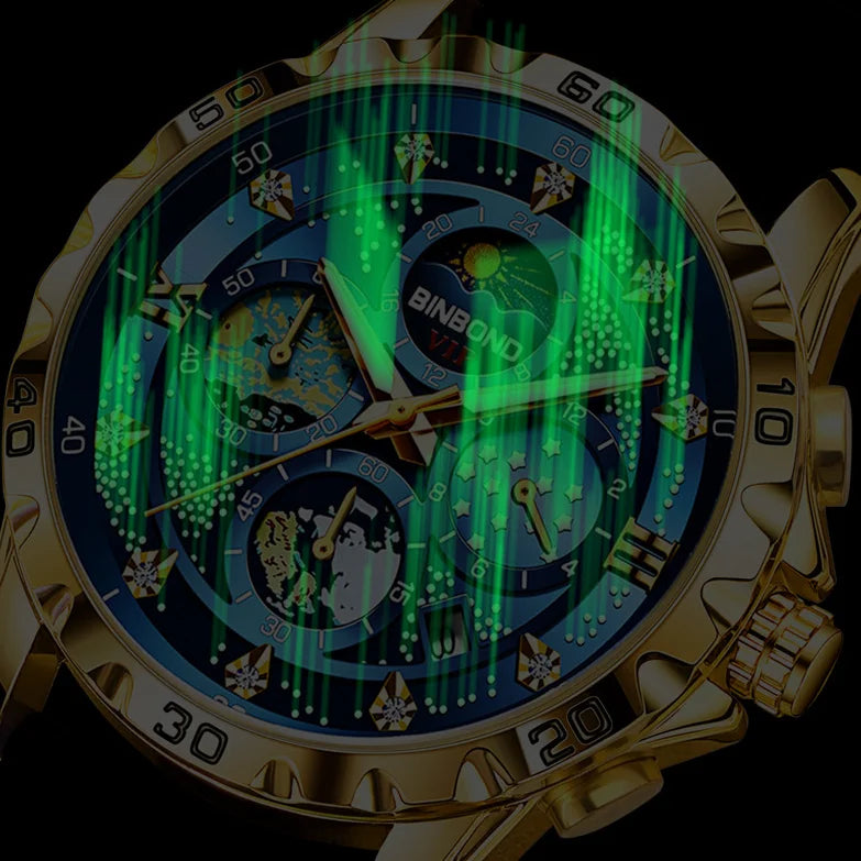 Starry Sky Quartz Luxury Watches for Man Lux Waches Max