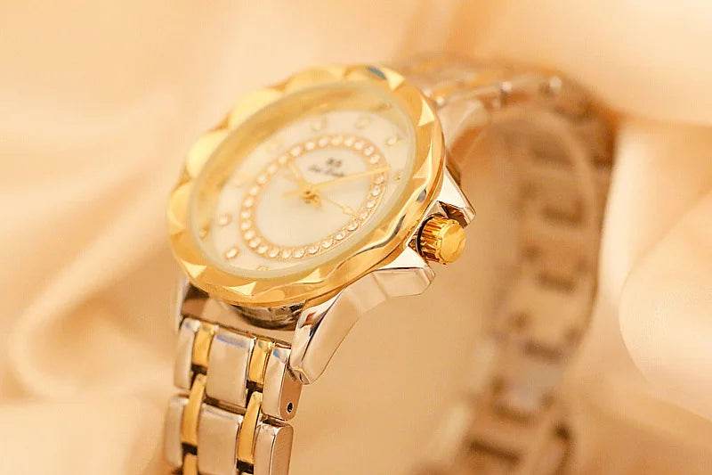 Diamond Women Watch Luxury Brand 2025 Rhinestone - Lux Waches Max