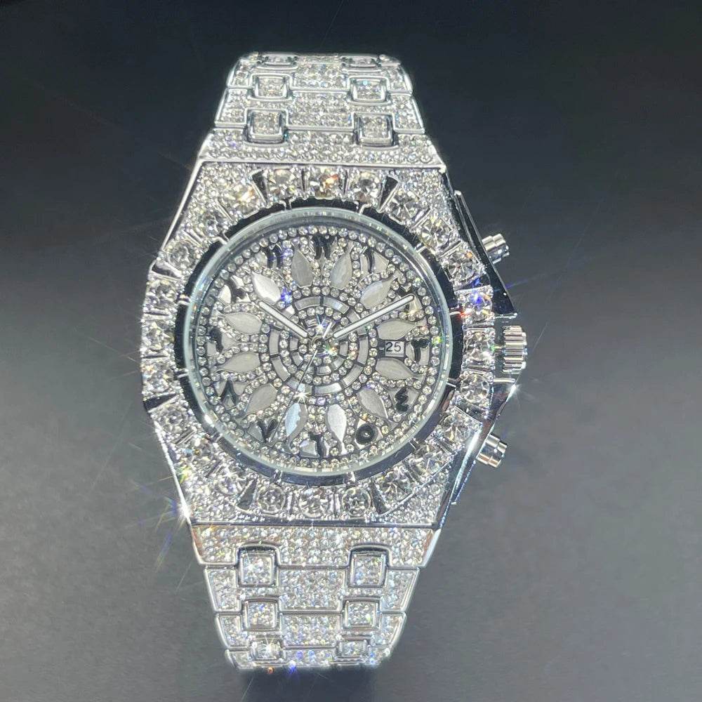 2025 New Diamond Hip Hop Watch - Lux Waches Max