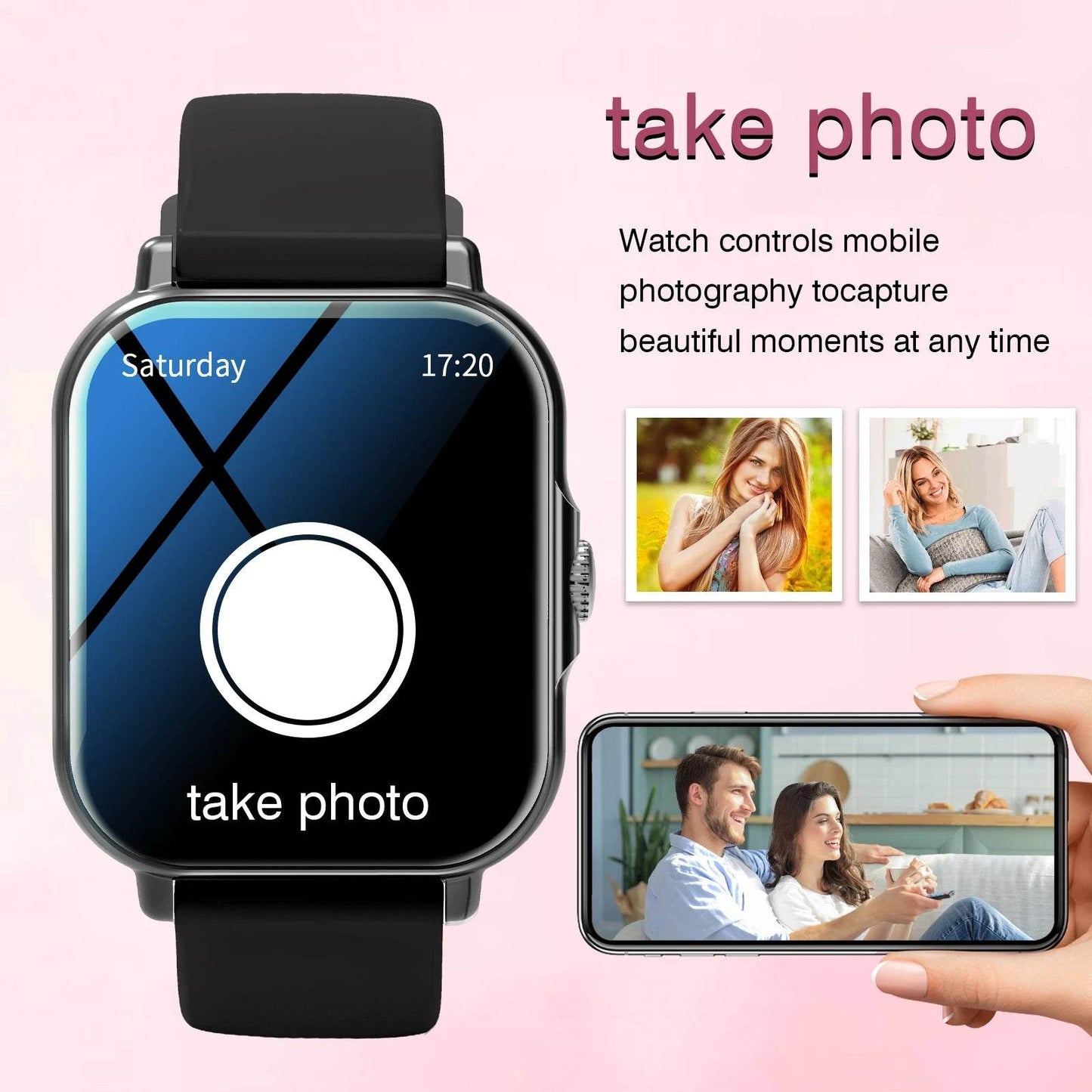 Smart watch, for men and women - Lux Waches Max