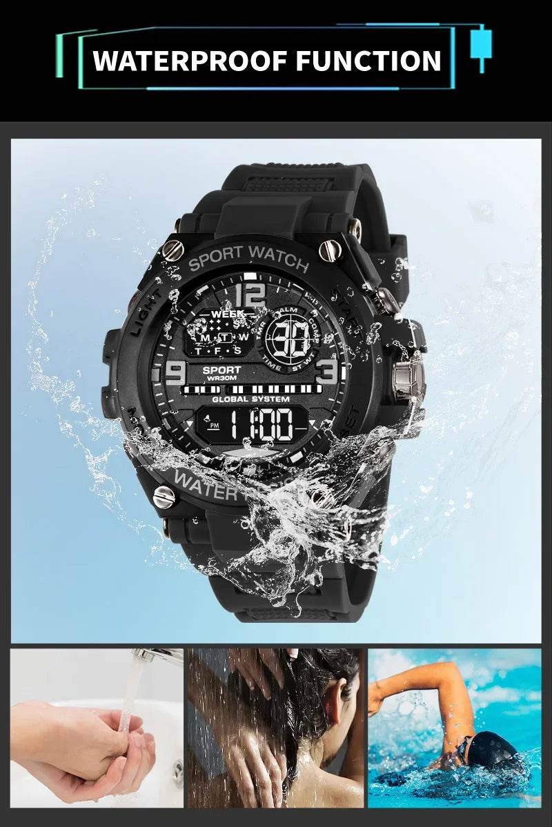 Top Luxury Electronic Watch for Man Outdoor Sport Watch - Lux Waches Max