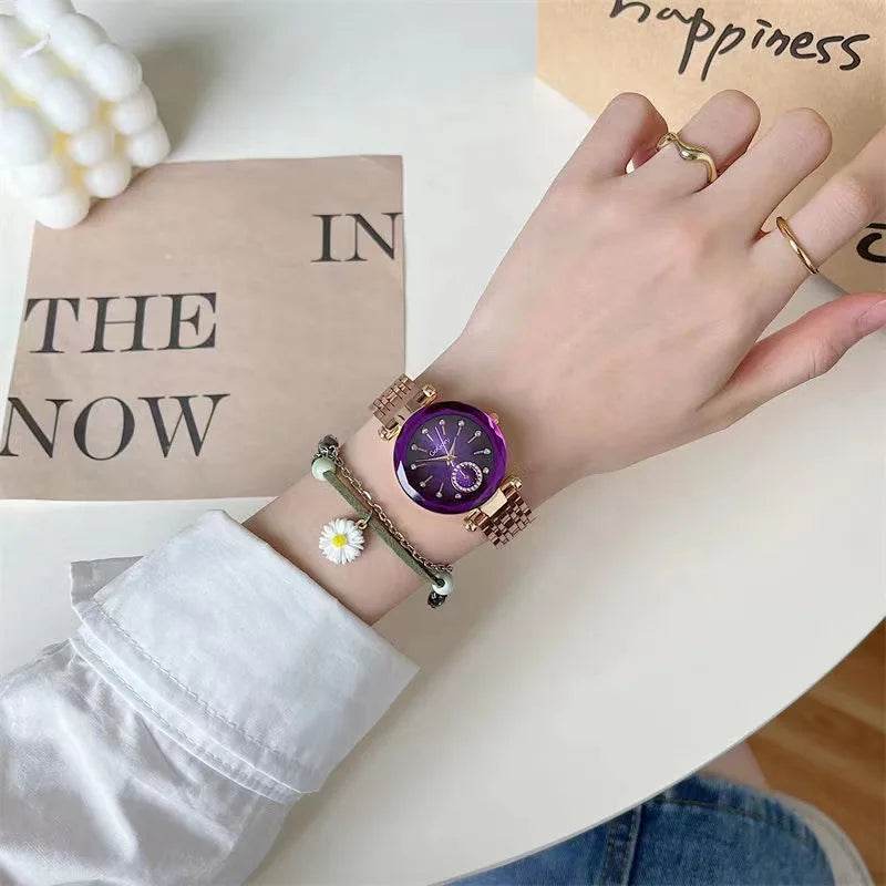 2025 New Brand Women Watches Fashion Steel Ladies Quartz Watch - Lux Waches Max