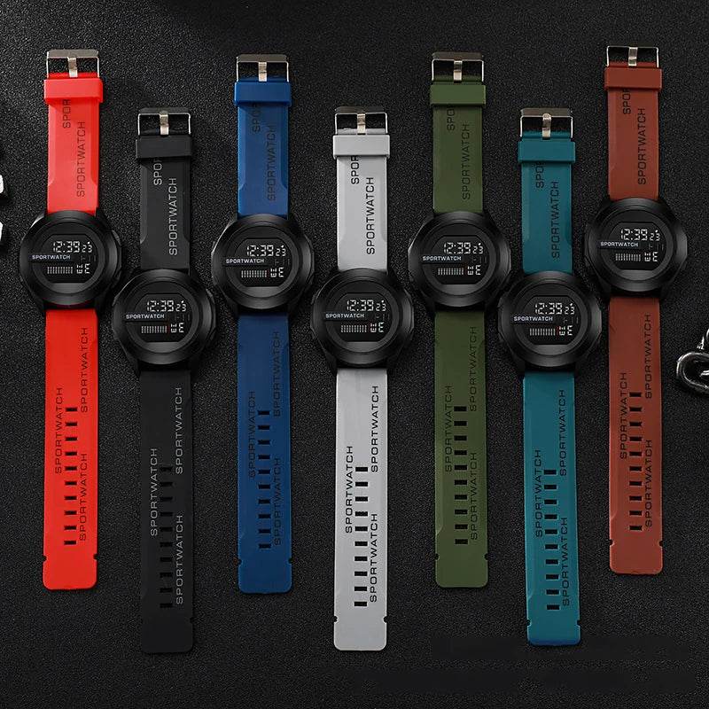 POSHI Sport Watch for Man Luxury Digital Wristwatch - Lux Waches Max