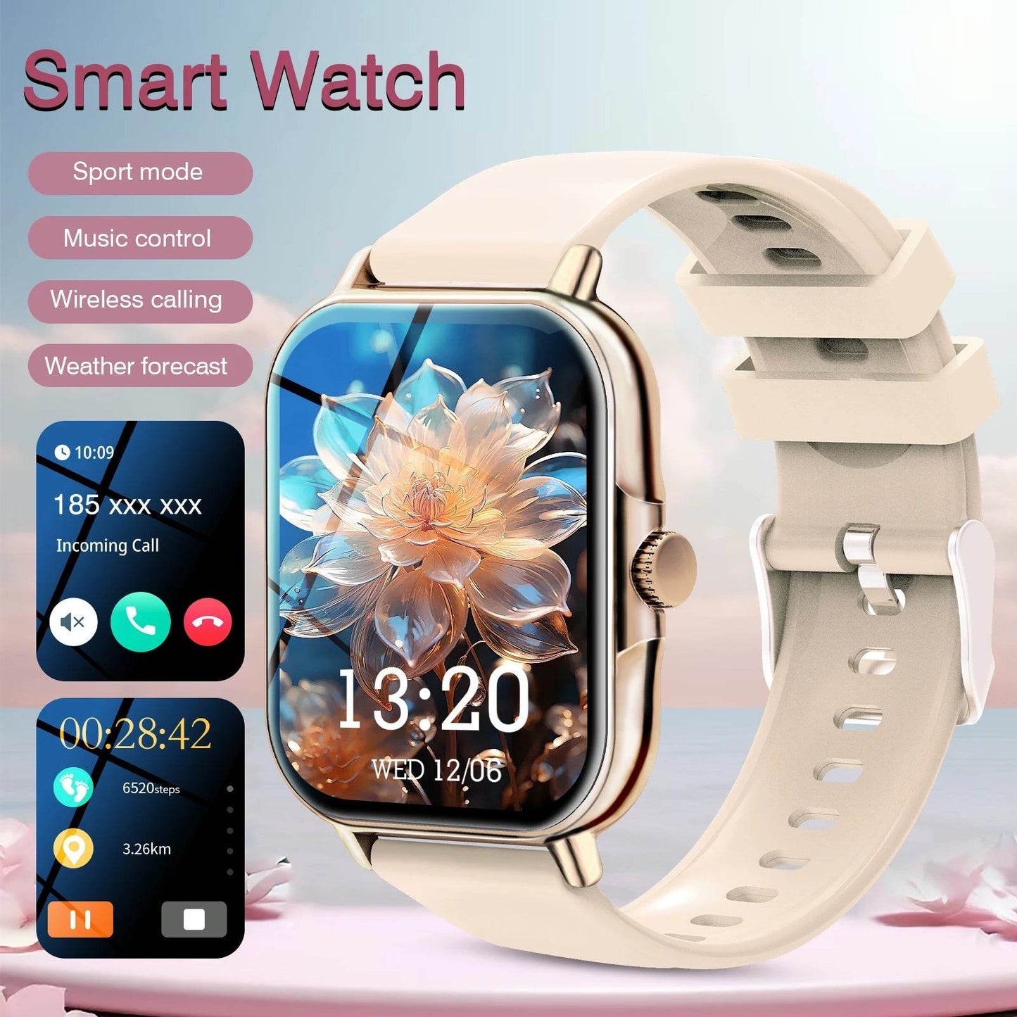 Smart watch, for men and women - Lux Waches Max