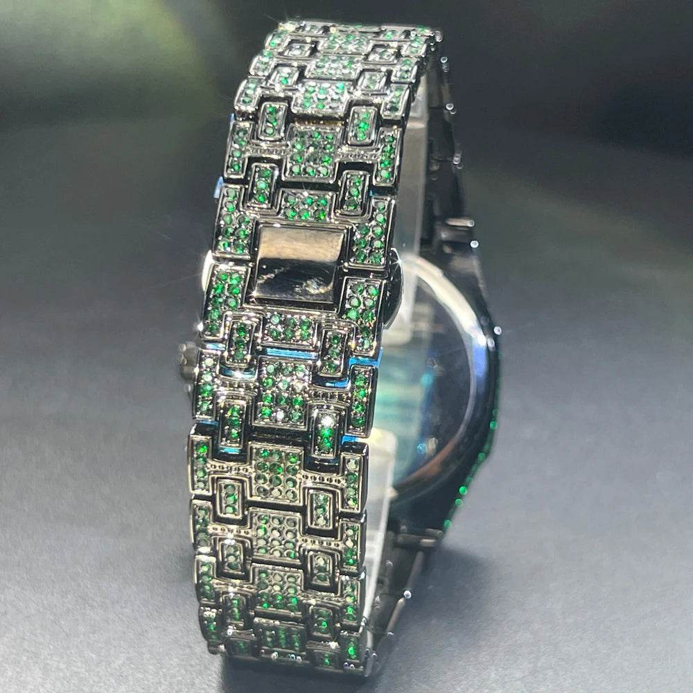 2025 New Diamond Hip Hop Watch - Lux Waches Max