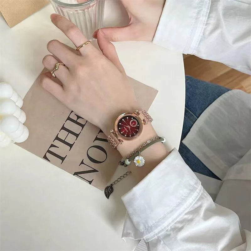 2025 New Brand Women Watches Fashion Steel Ladies Quartz Watch - Lux Waches Max