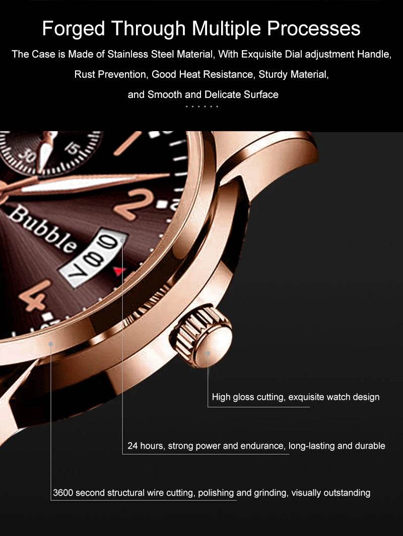 UTHAI watches for man Brand Light Luxury - Lux Waches Max