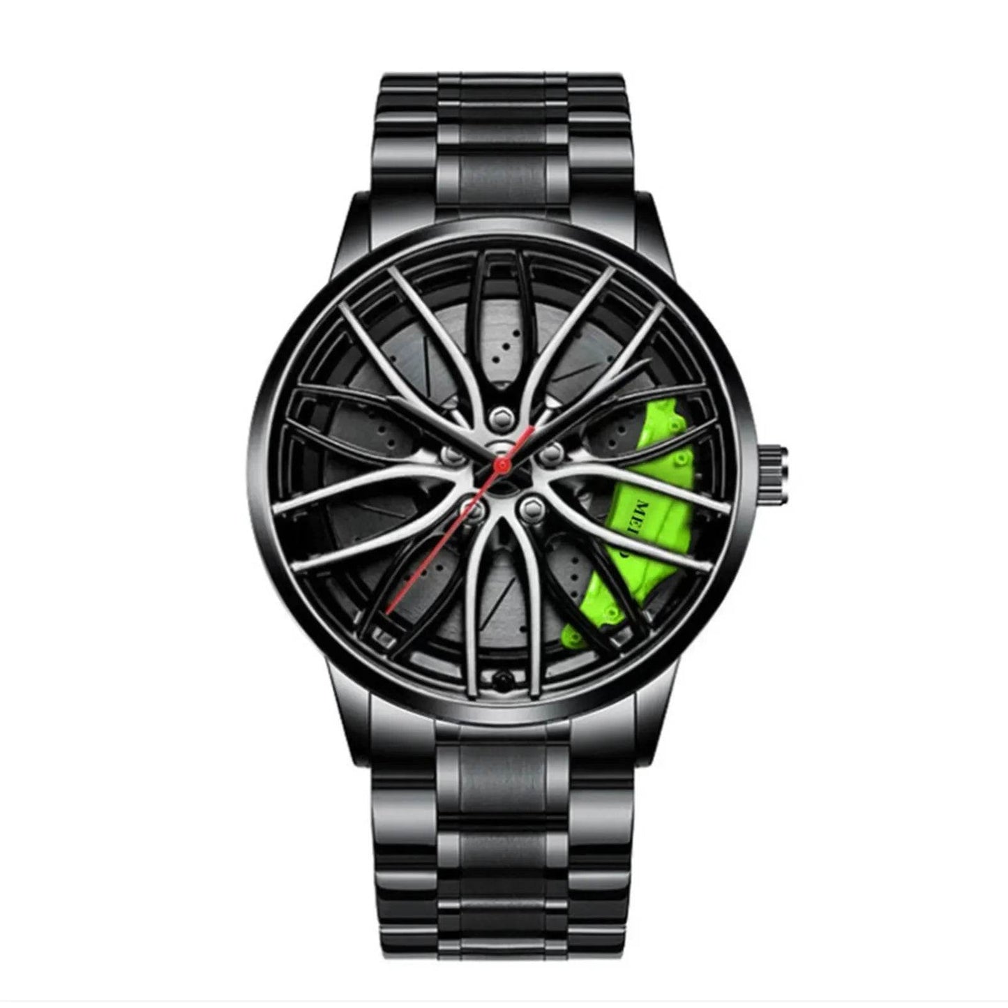 Car Watches For Men,Waterproof Stainless Steel Quartz Wrist Watch Sports - Lux Waches Max