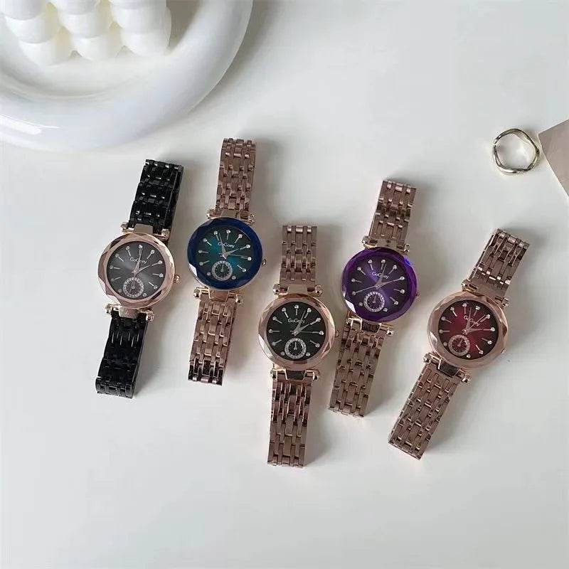 2025 New Brand Women Watches Fashion Steel Ladies Quartz Watch - Lux Waches Max