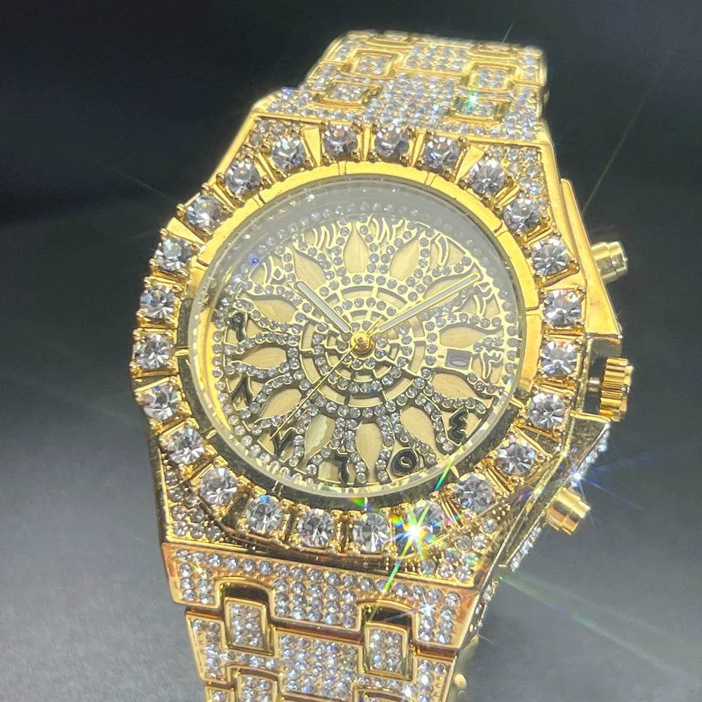 2025 New Diamond Hip Hop Watch - Lux Waches Max