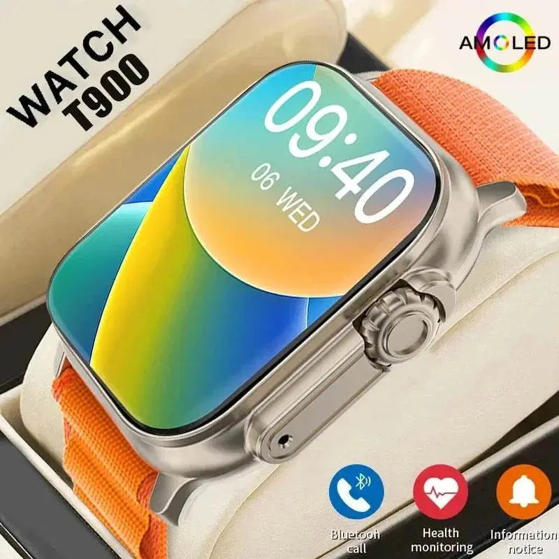 LAXASFIT T900Ultra Smartwatch Bluetooth - Lux Waches Max