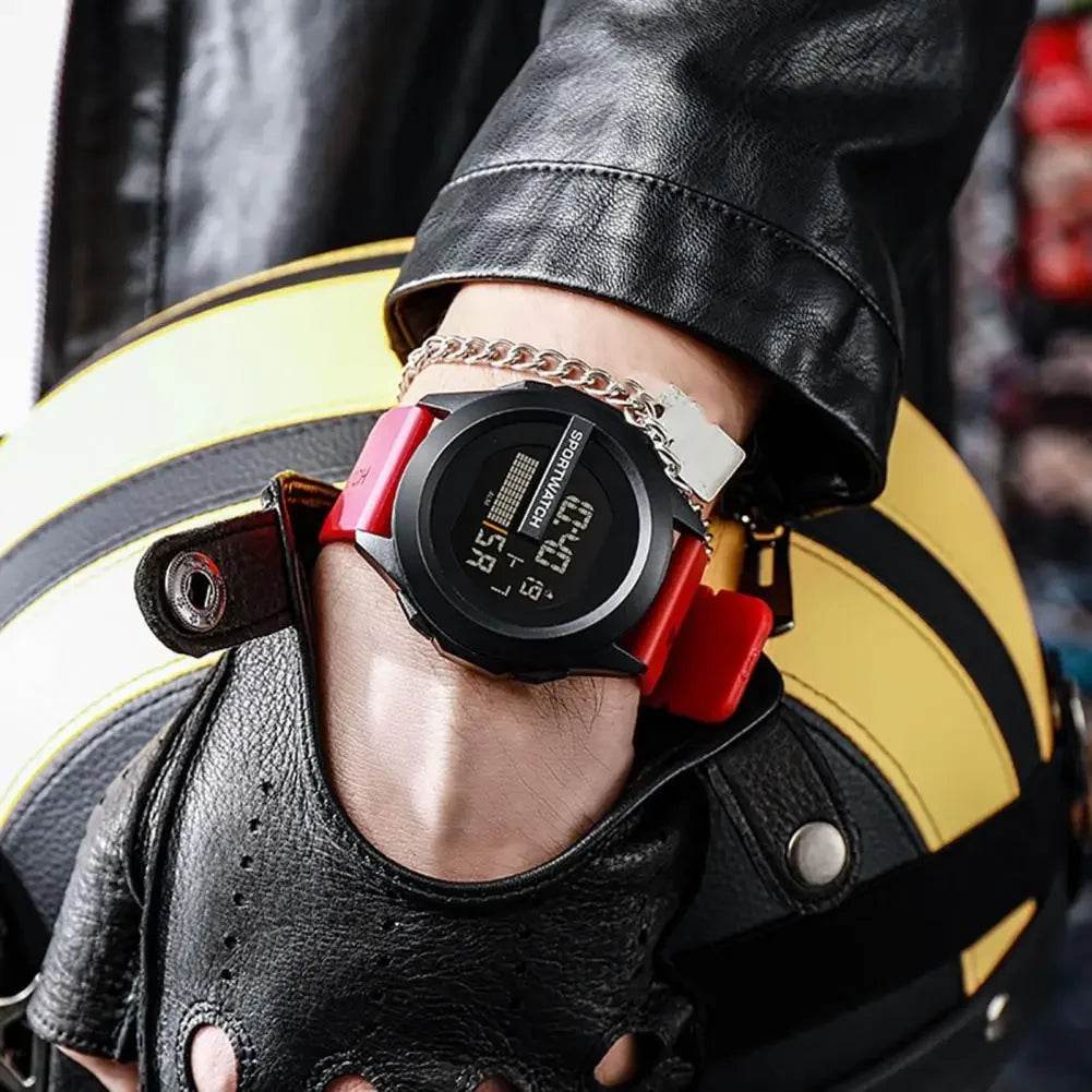 Men's Sports Watches Alarm Clock Multifunction Men LED Digital Watch - Lux Waches Max