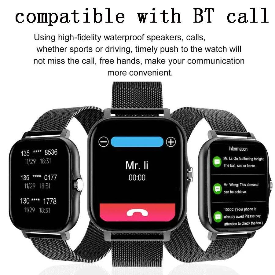 Smart Watch, Wireless Call/Dial - Lux Waches Max
