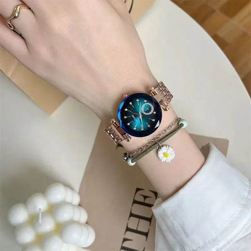 2025 New Brand Women Watches Fashion Steel Ladies Quartz Watch - Lux Waches Max