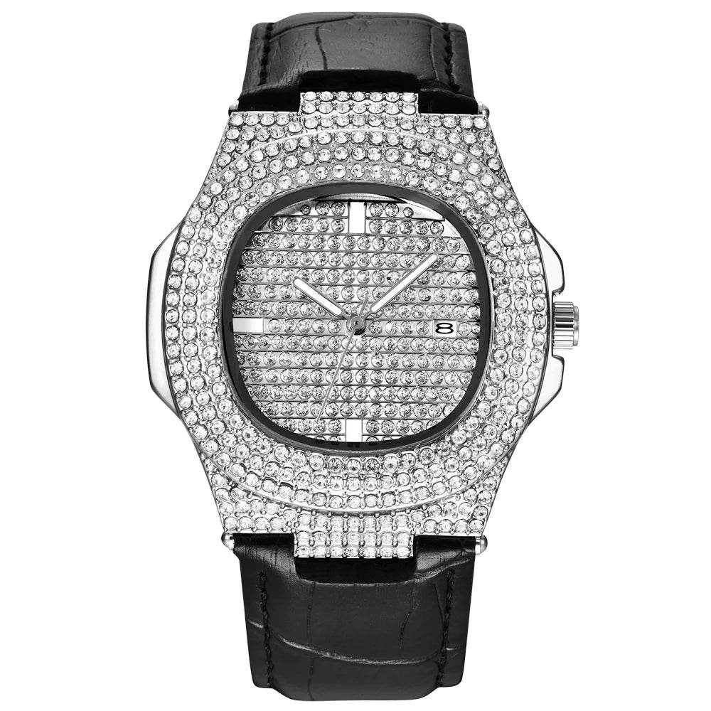 Hip Hop Diamond Brand Watches For Men - Lux Waches Max