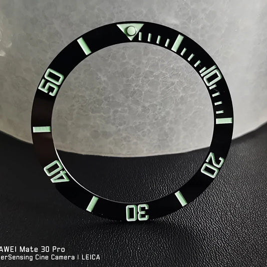 watch parts  swordfish men's diving watch MDV106-1A/MDV-107-1A1/1A2 substitute ceramic  bezel insert