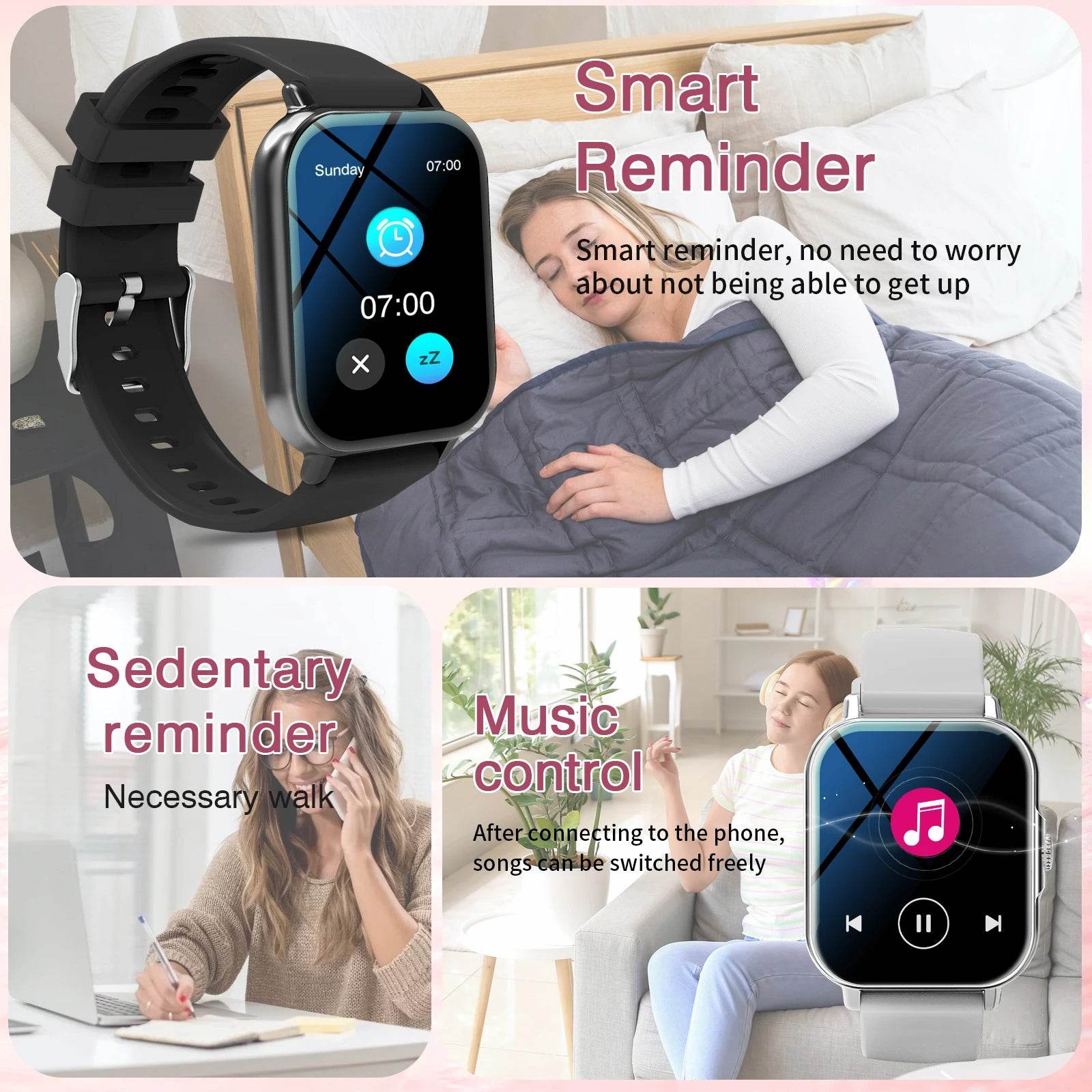 Smart watch, for men and women - Lux Waches Max