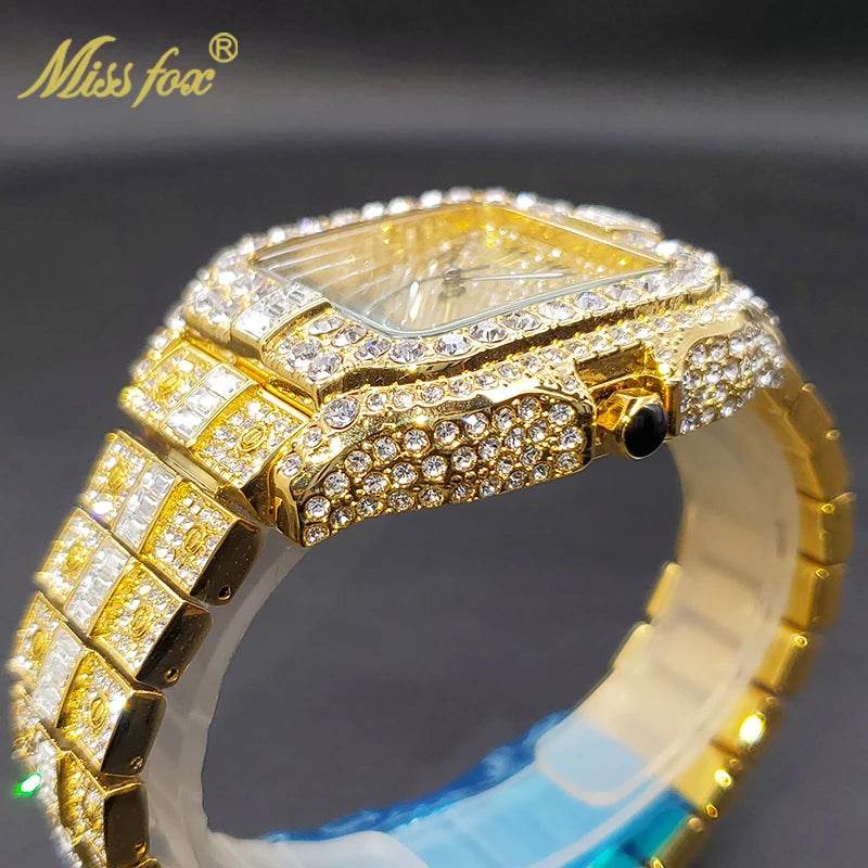 Diamond Men's Quartz Watch - Lux Waches Max