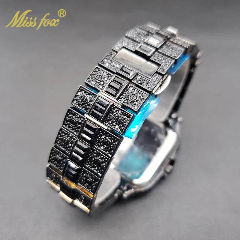 Diamond Men's Quartz Watch - Lux Waches Max