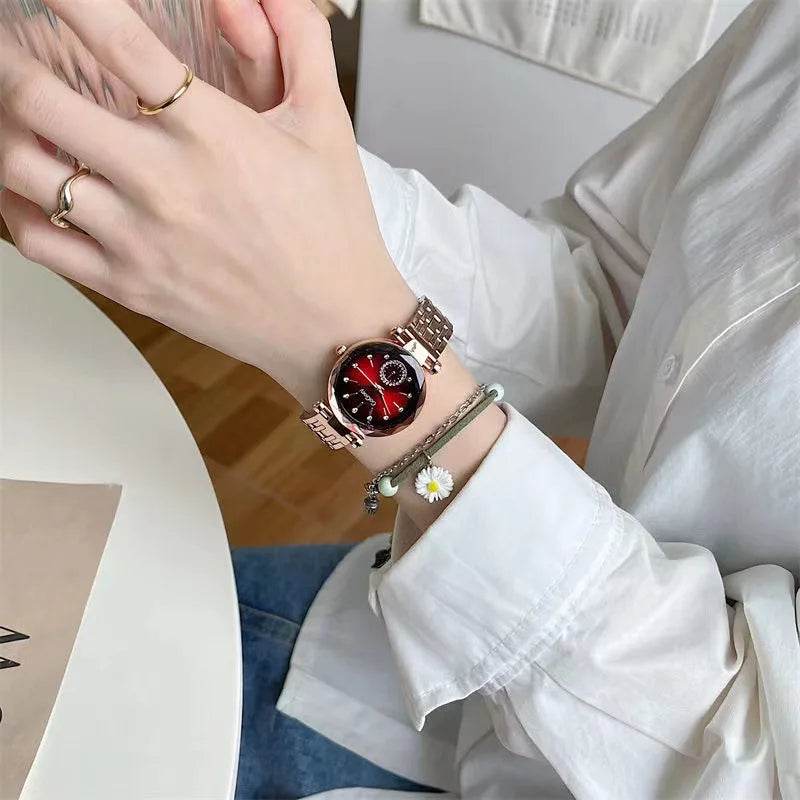 2025 New Brand Women Watches Fashion Steel Ladies Quartz Watch - Lux Waches Max