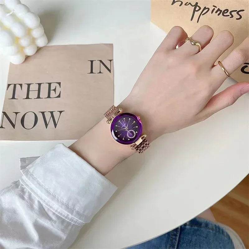 2025 New Brand Women Watches Fashion Steel Ladies Quartz Watch - Lux Waches Max