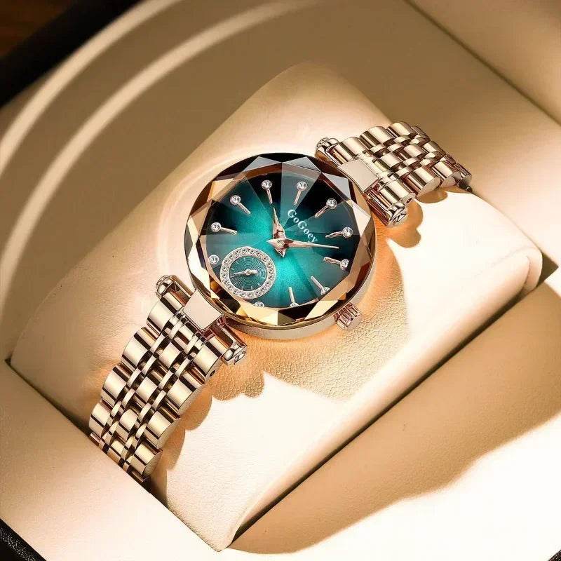 2025 New Brand Women Watches Fashion Steel Ladies Quartz Watch - Lux Waches Max