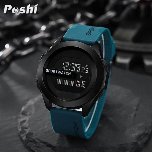 POSHI Sport Watch for Man Luxury Digital Wristwatch - Lux Waches Max