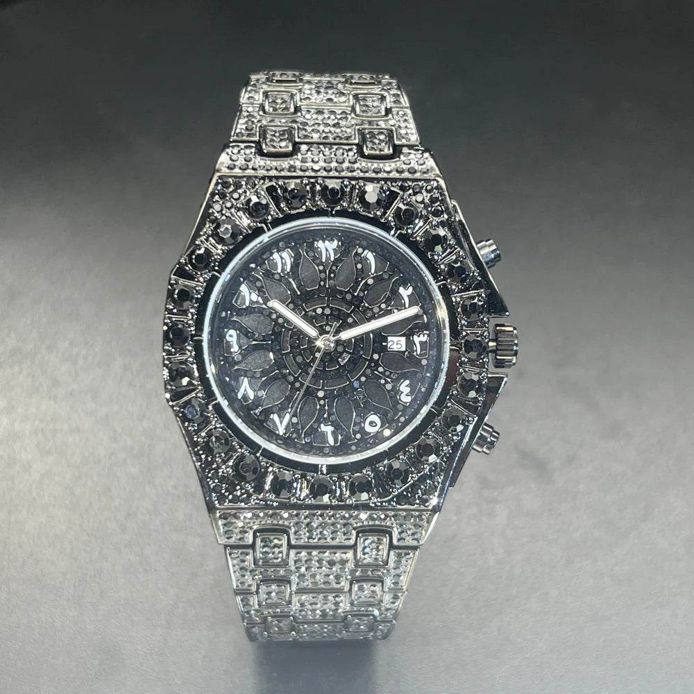2025 New Diamond Hip Hop Watch - Lux Waches Max