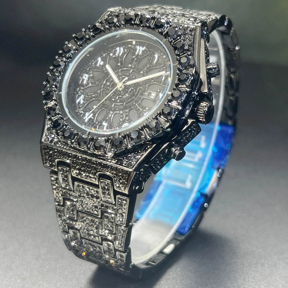 2025 New Diamond Hip Hop Watch - Lux Waches Max
