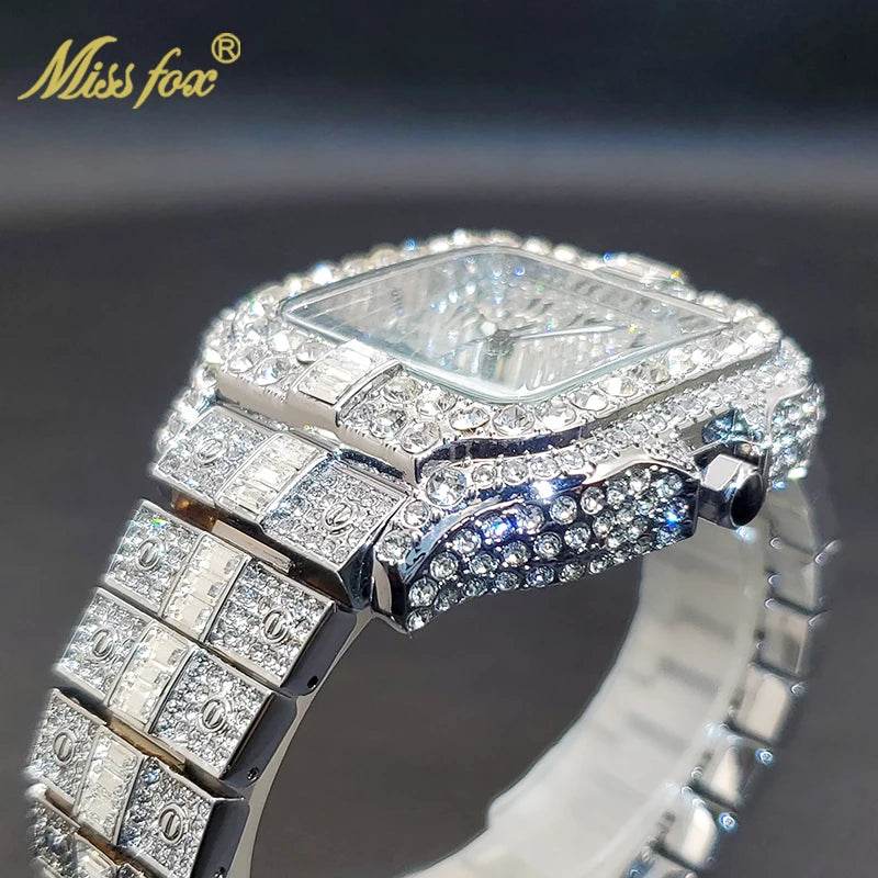 Diamond Men's Quartz Watch - Lux Waches Max