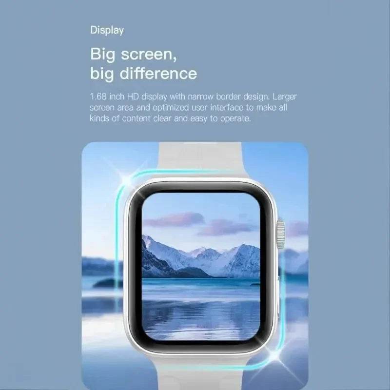 2025 New Smartwatch For Men Android IOS Phone 1.73" Screen Lux Waches Max