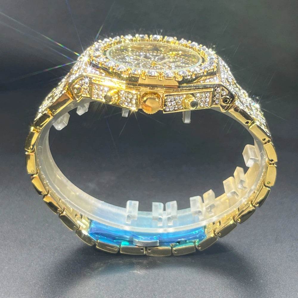 2025 New Diamond Hip Hop Watch - Lux Waches Max