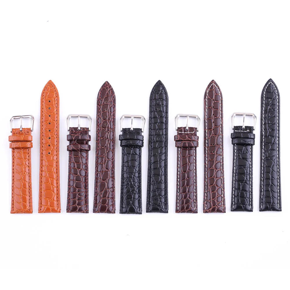 Universal Replace Genuine Leather Watch Strap Watchband For Men Women 12 13 14 15 16mm 17 18mm 19 20mm 21 22mm 24mm Watch Band