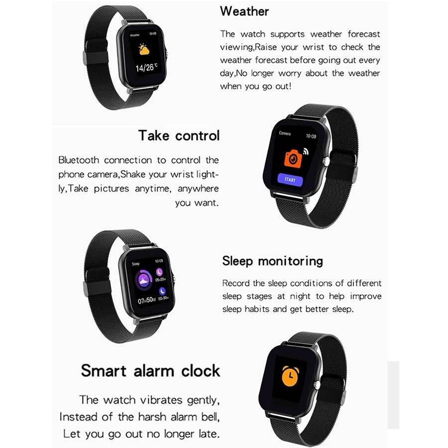 Smart Watch, Wireless Call/Dial - Lux Waches Max