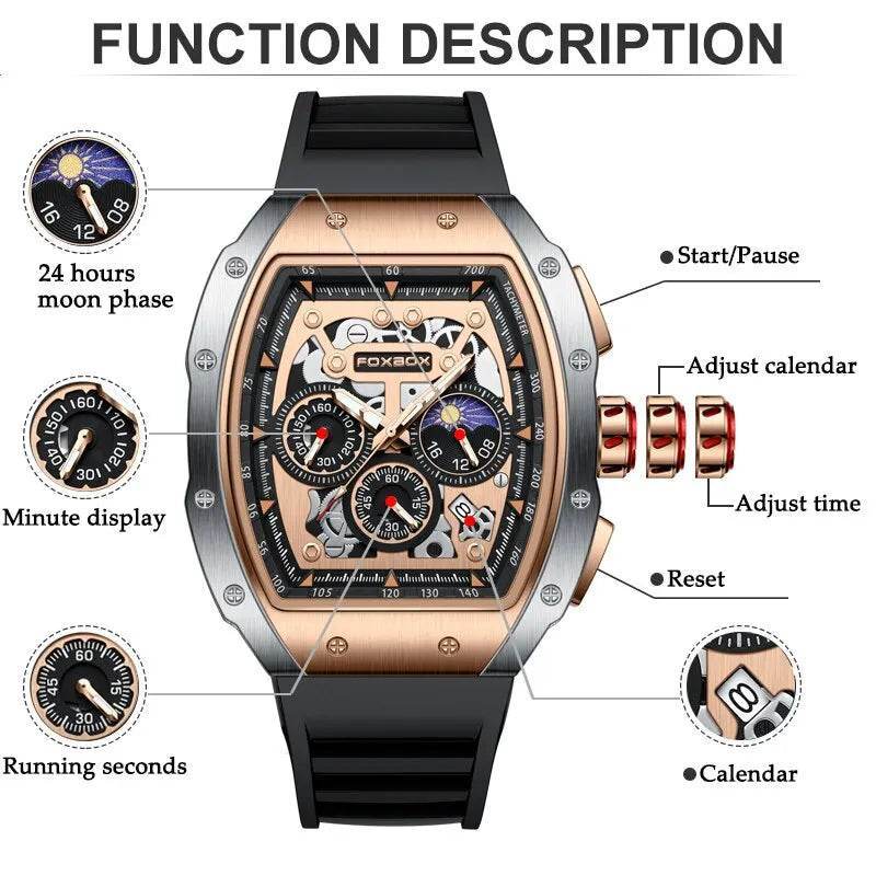 2024 New Sports Watch Top Brand Luxury Mens Watches Business - Lux Waches Max