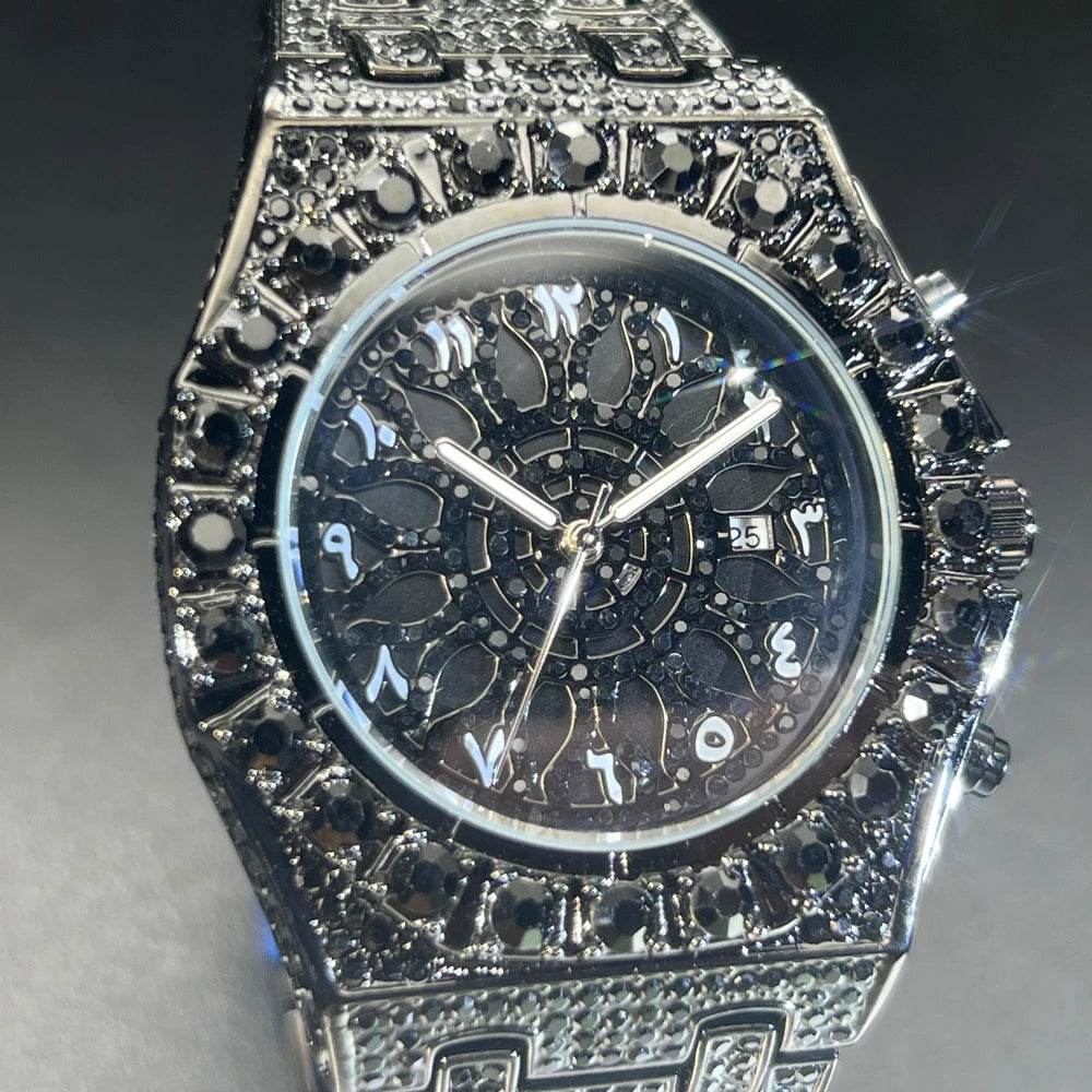 2025 New Diamond Hip Hop Watch - Lux Waches Max