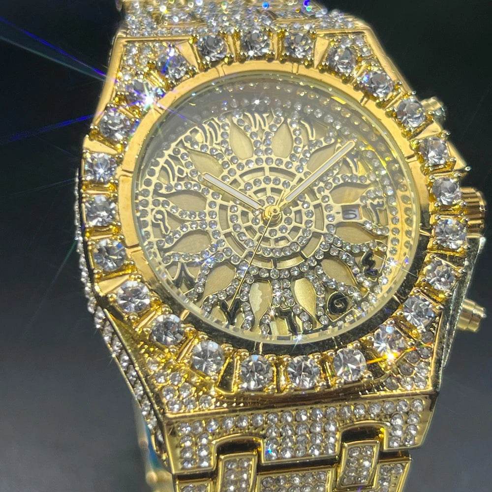 2025 New Diamond Hip Hop Watch - Lux Waches Max