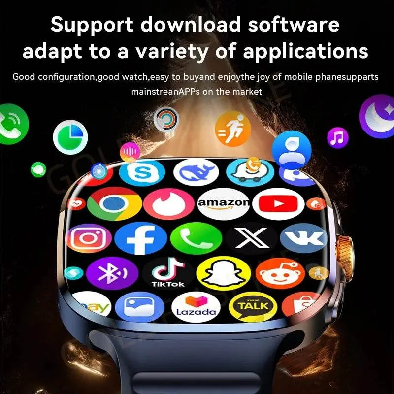 M99 Smartwatch – 2.4" AMOLED, 4G/5G SIM, Android 10 Lux Waches Max