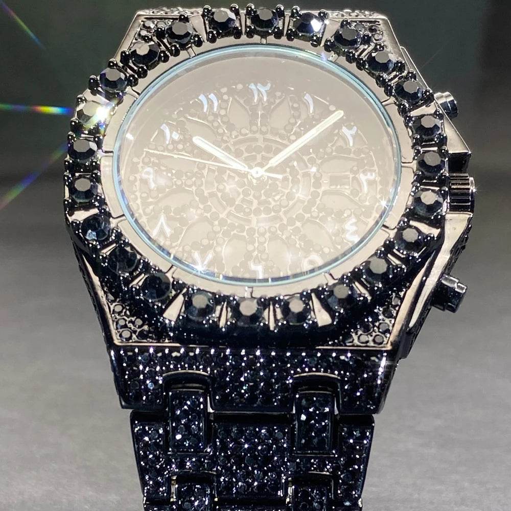 2025 New Diamond Hip Hop Watch - Lux Waches Max