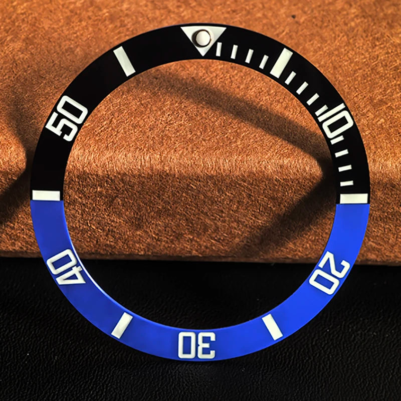 watch parts  swordfish men's diving watch MDV106-1A/MDV-107-1A1/1A2 substitute ceramic  bezel insert