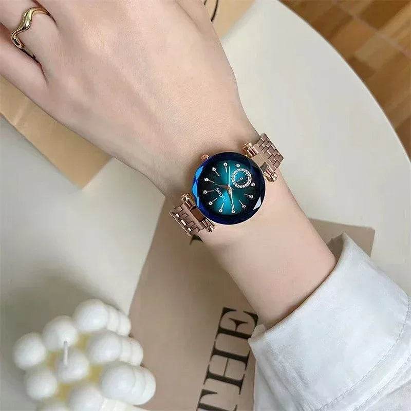 2025 New Brand Women Watches Fashion Steel Ladies Quartz Watch - Lux Waches Max