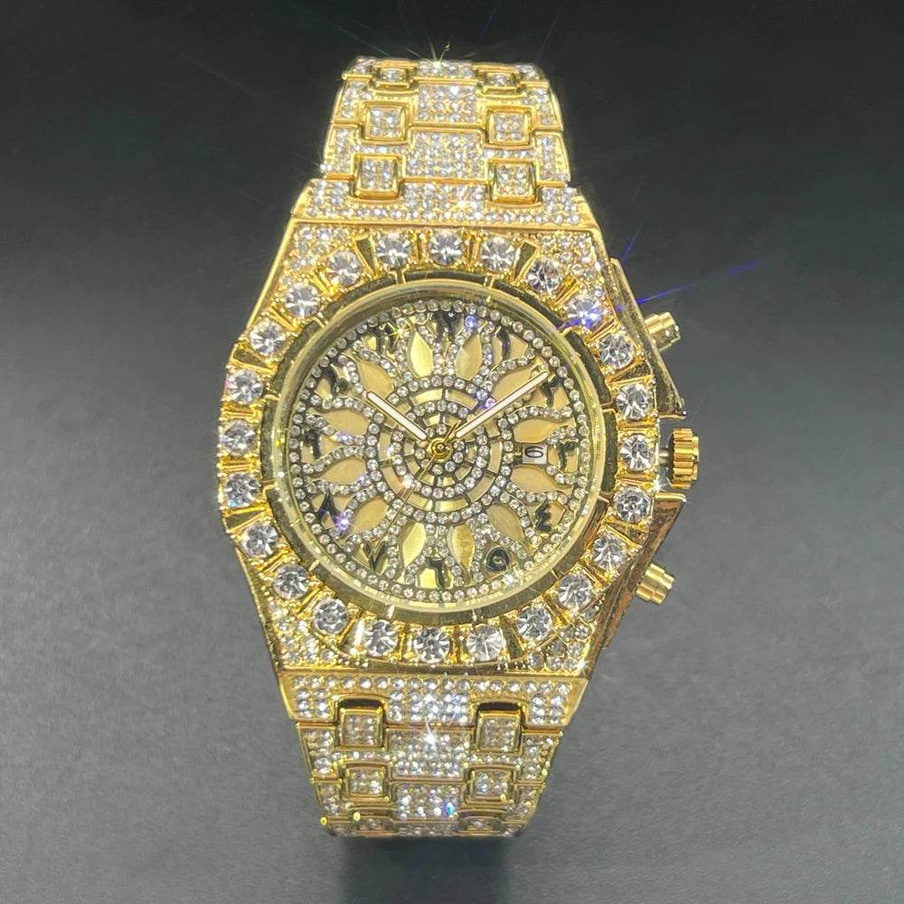2025 New Diamond Hip Hop Watch - Lux Waches Max