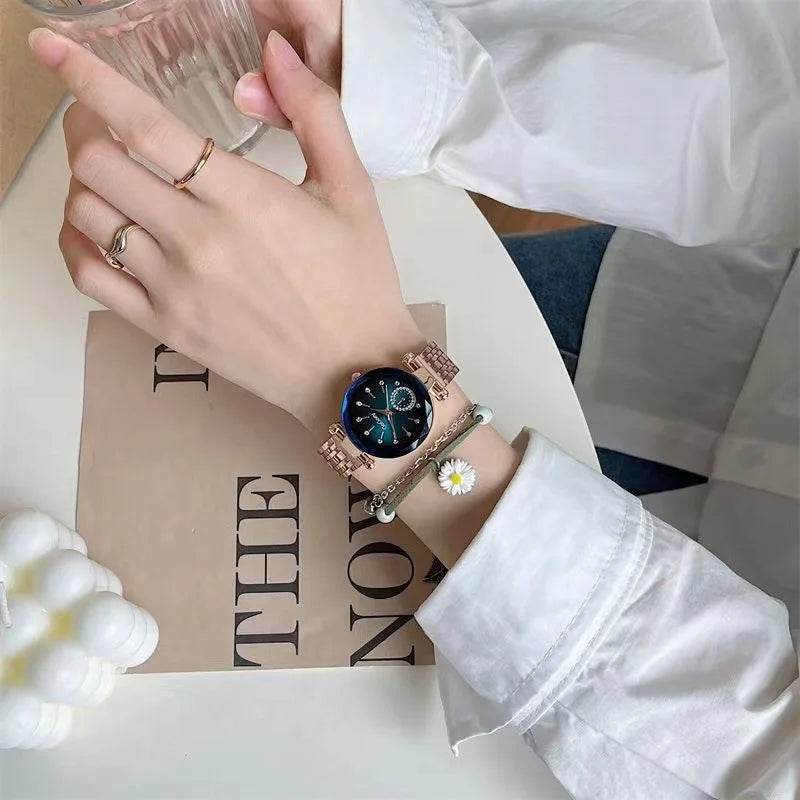 2025 New Brand Women Watches Fashion Steel Ladies Quartz Watch - Lux Waches Max