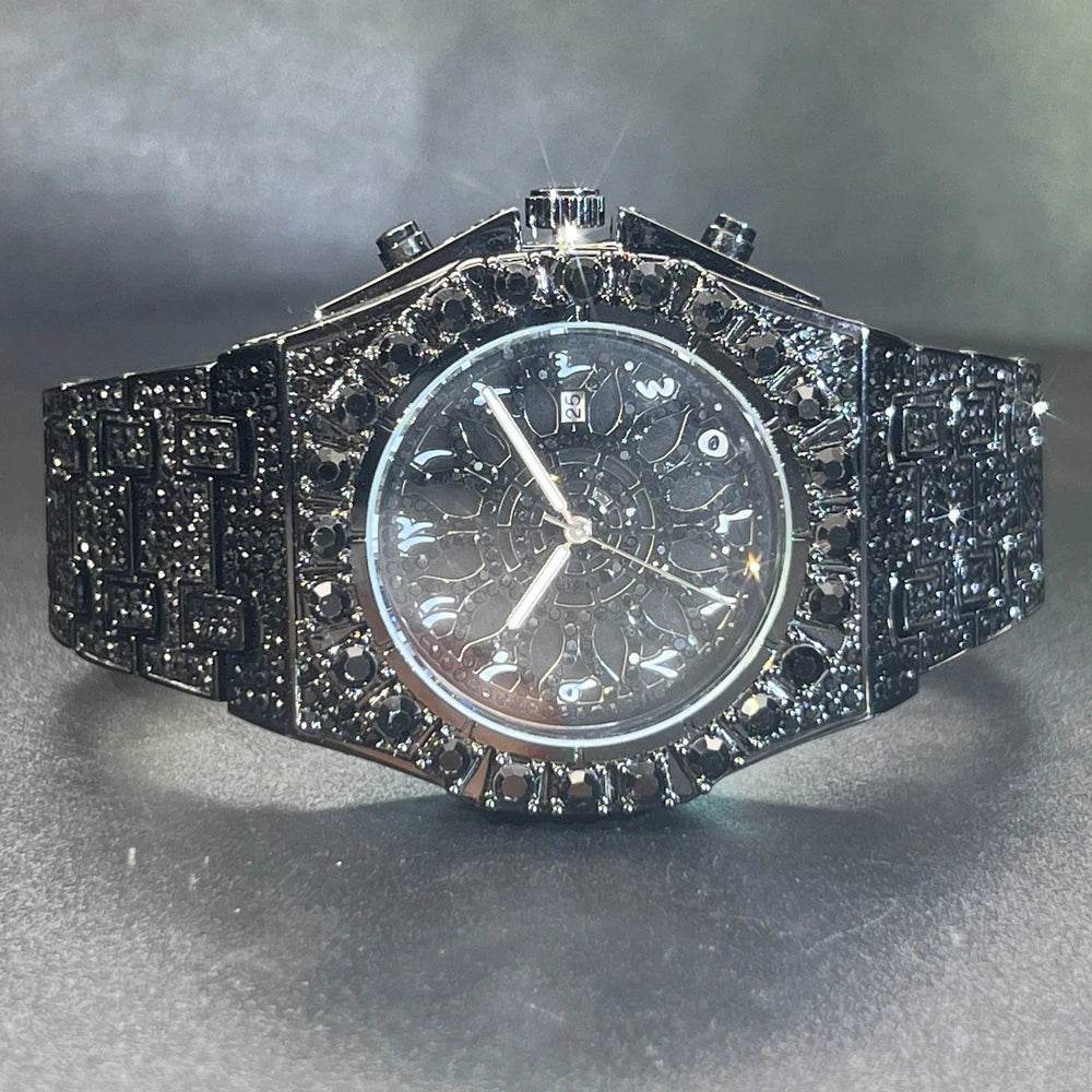 2025 New Diamond Hip Hop Watch - Lux Waches Max