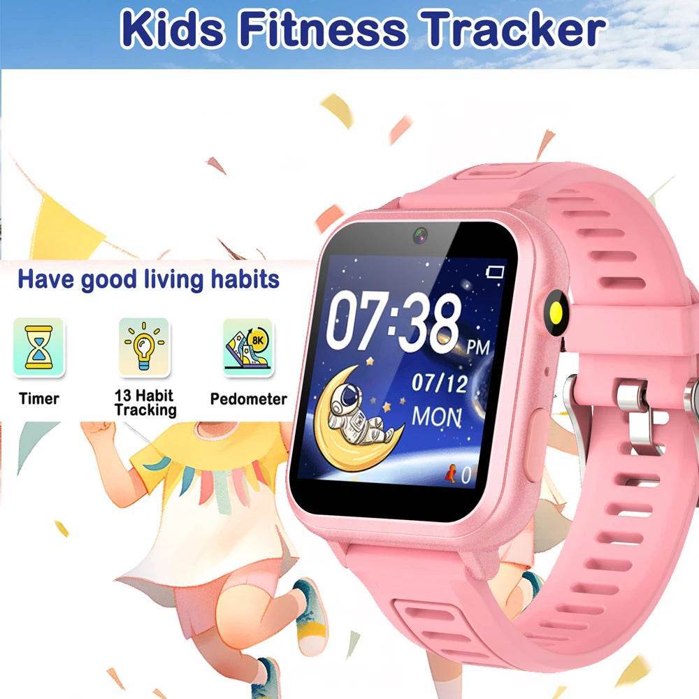 Children's Wristwatch 24 Games Kids Smart Watch Music Play Pedometer - Lux Waches Max