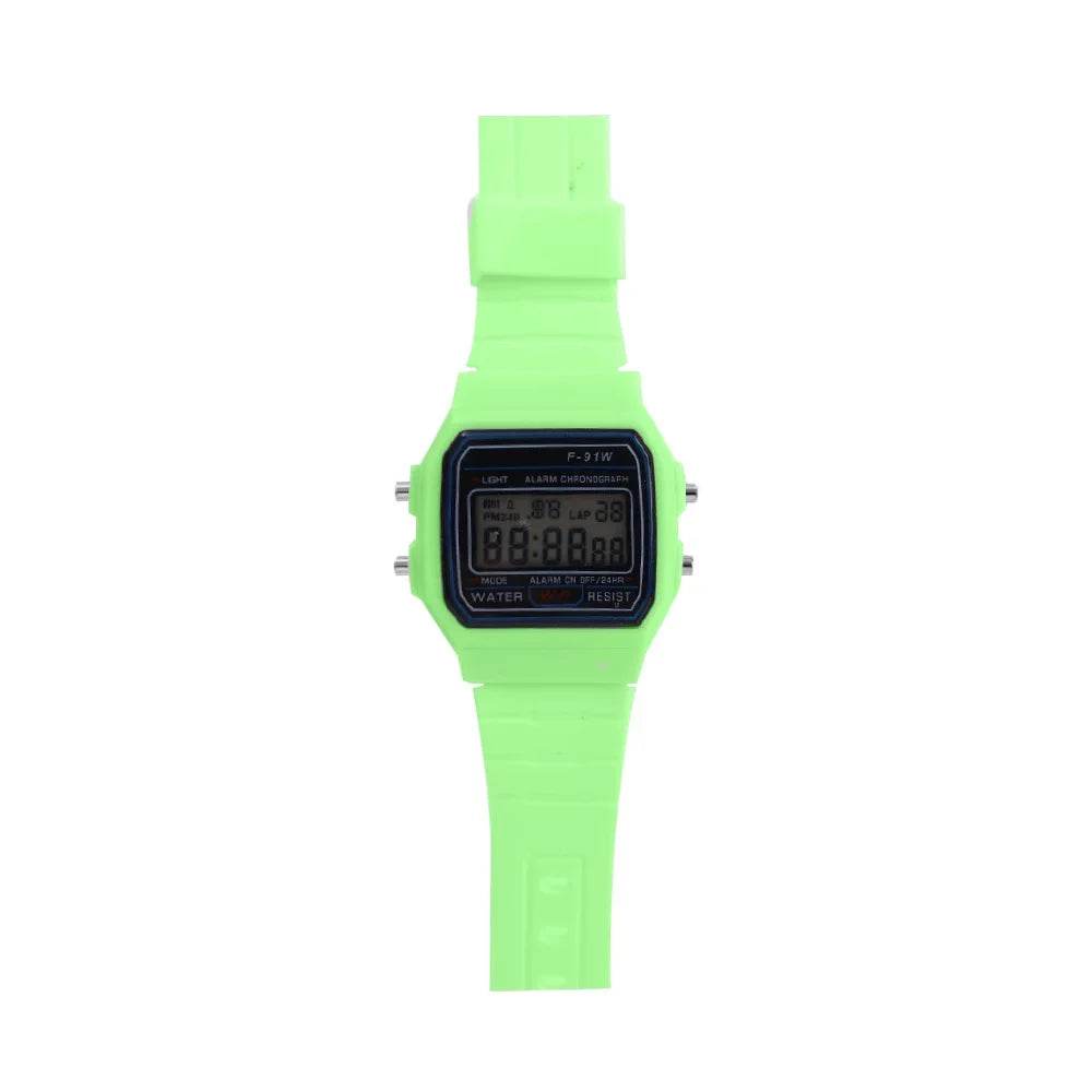 F91W Digital Watches for Men Women LED Electronic Wristwatch Waterproof Sports Military Watch Female Clock Relojes Digitales - Lux Waches Max